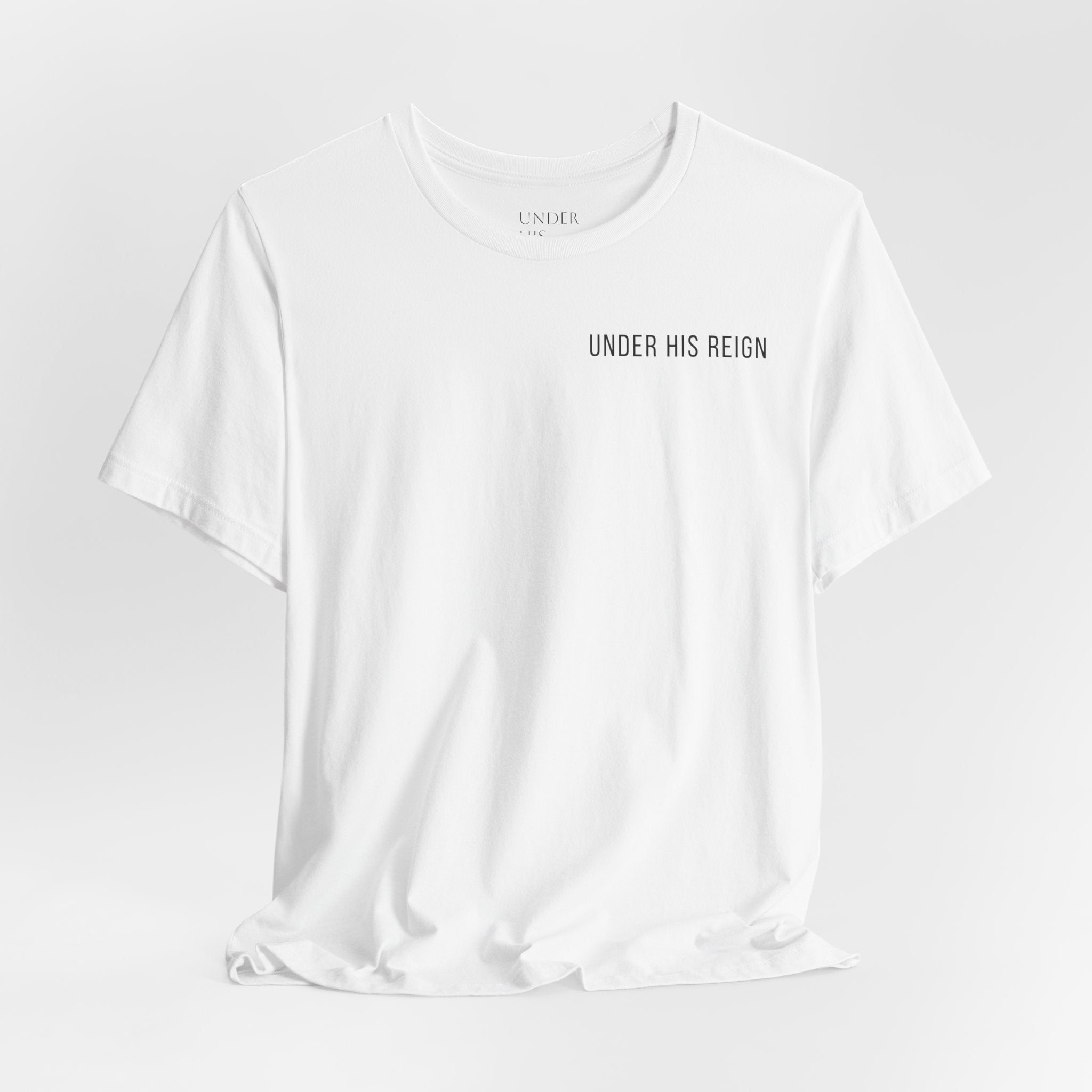 Under His Reign Jesus Cross T-Shirt | Christian Faith Tee
