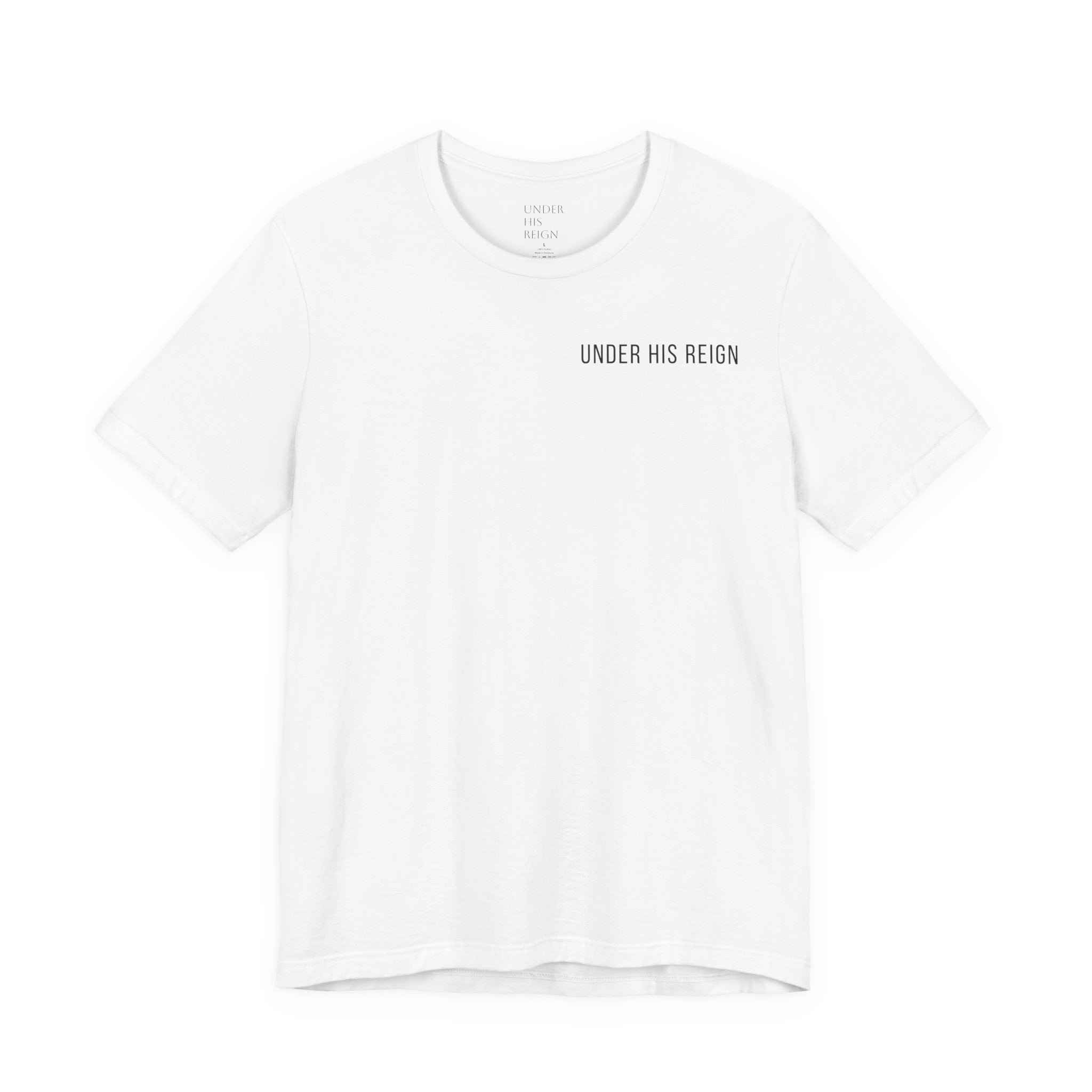 Under His Reign Jesus Cross T-Shirt | Christian Faith Tee