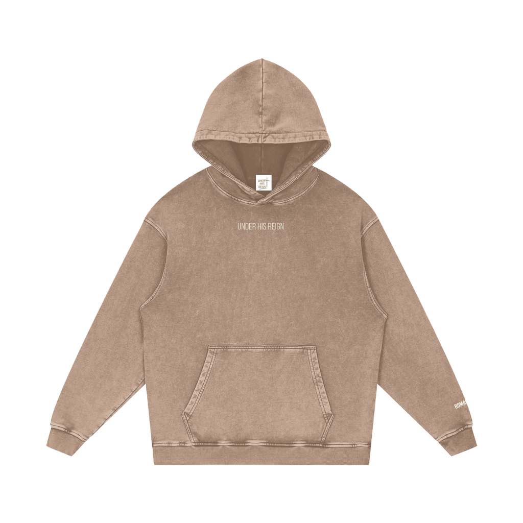 throne is still occupied  Loose Cotton Hoodie